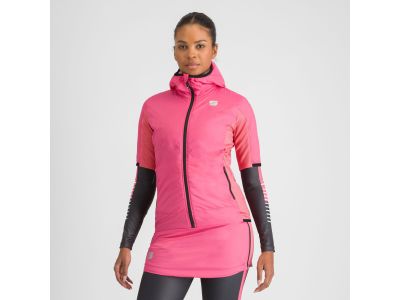 Sportful PUFFY women&#39;s jacket, raspberry pink