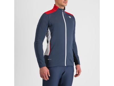 Sportful SQUADRA Jacke, Galaxieblau/Rot/Weiß