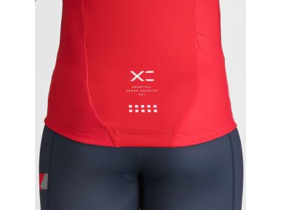 Sportful SQUADRA jersey, tango red/galaxy blue