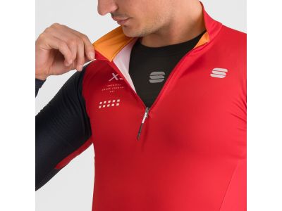 Sportful SQUADRA jersey, tango red/galaxy blue