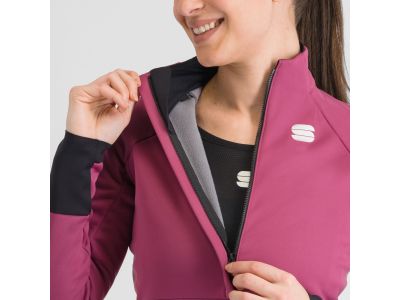 Sportful SUPER women&#39;s jacket, raspberry violet