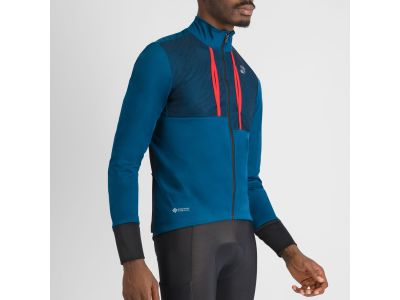 Sportful SUPERGIARA jacket, teal blue