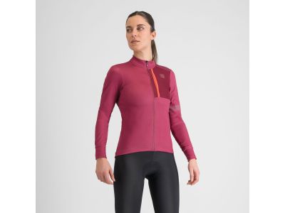 Tricou dama Sportful SUPERGIARA THERMAL, violet zmeura