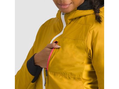 Sportful XPLORE THERMAL women&#39;s jacket, wood yellow