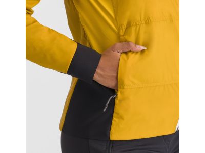 Sportful XPLORE THERMAL women&#39;s jacket, wood yellow