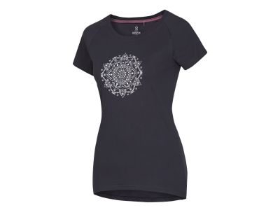 T-shirt damski OCÚN Raglan T, głęboki szary/India Ink Mandala