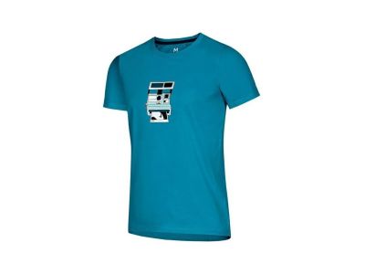 OCÚN Classic T-shirt, Blue Enamel Polaroid