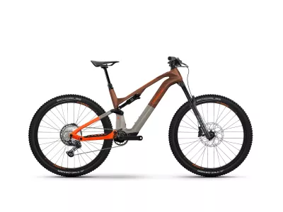 Haibike Lyke CF 10 29 electric bike, leather/orange