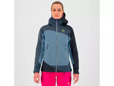 Karpos MARMOLADA women's jacket, spring lake/midnight/vulcan