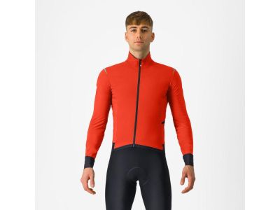 Castelli ALPHA FLIGHT ROS bunda, červený oker