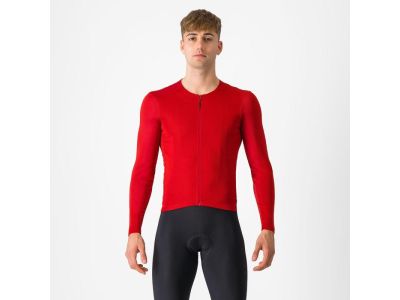 Castelli FLY LS dres, červená