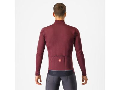 Castelli ESPRESSO AIR Jacke, dunkles Burgundrot