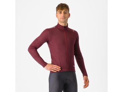 Castelli ESPRESSO AIR Jacke, dunkles Burgundrot