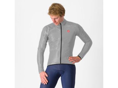 Castelli SQUALL SHELL kabát, ezüst