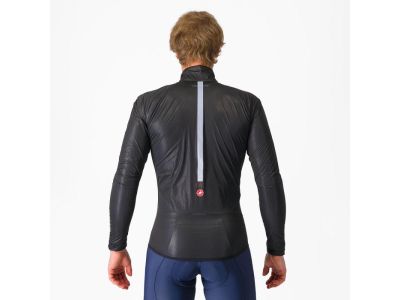 Castelli SQUALL SHELL kabát, világos fekete