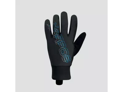 Karpos Race gloves, black/diva blue