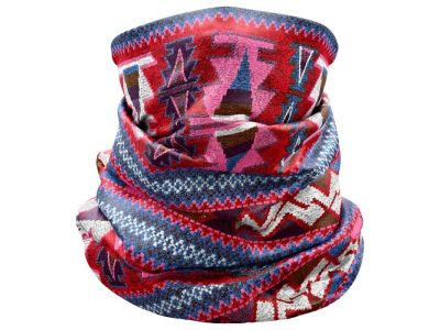 Crazy NECK GAITER LIGHT neckerchief, ethnic print