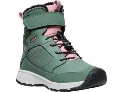 KEEN SKUA WINTER WP CH Kinderschuhe, Dark Forest/Rose Elegance