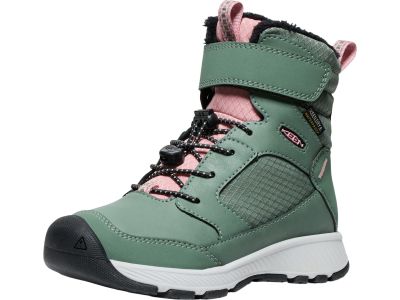 KEEN SKUA WINTER WP CH Kinderschuhe, Dark Forest/Rose Elegance