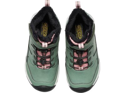 KEEN SKUA WINTER WP CH Kinderschuhe, Dark Forest/Rose Elegance