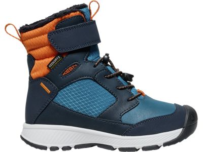 KEEN SKUA WINTER WP CH Kinderschuhe, Sky Captain/Gold Flame