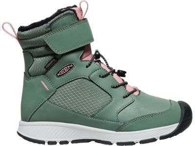 KEEN SKUA WINTER WP Y Kinderschuhe, Dark Forest/Rose Elegance