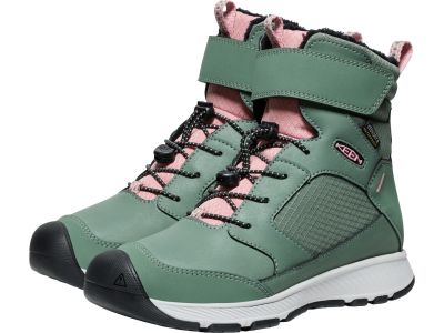 Pantofi damă KEEN SKUA WINTER WP Y, dark forest/rose elegance