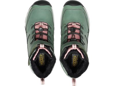 KEEN SKUA WINTER WP Y Kinderschuhe, Dark Forest/Rose Elegance