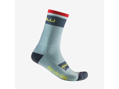 Castelli QUINDICI SOFT MERINO Socken, verteidigergrün