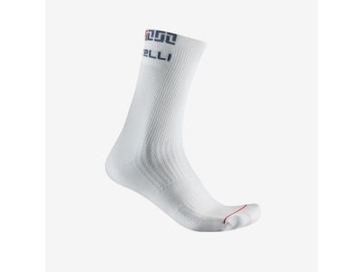 Castelli BANDITO MERINO 18 Socken, weiß