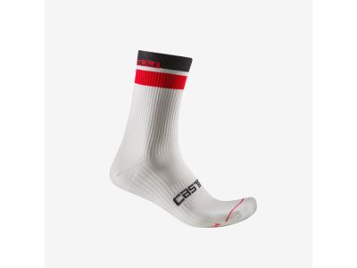 Castelli GARA THERMAL 18 zokni, fehér