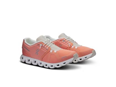 On Cloud 5 women&#39;s shoes, flamingo/pearl