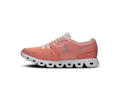 On Cloud 5 women&#39;s shoes, flamingo/pearl