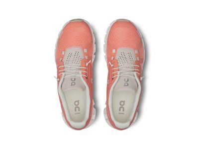 On Cloud 5 women&#39;s shoes, flamingo/pearl