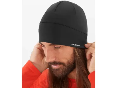 Salomon ACTIVE cap, deep black/reflective silver