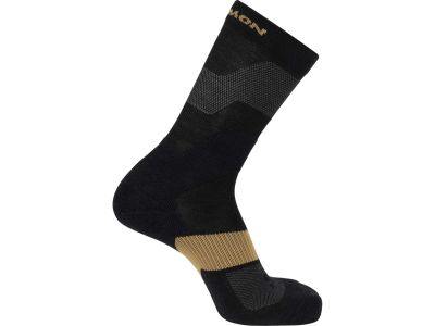 Salomon X ULTRA CREW socks, black/kelp