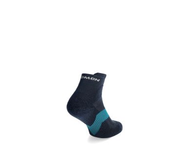 Salomon X ULTRA QUARTER socks, carbon/stargazer blue