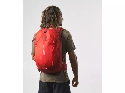 Salomon TRAILBLAZER backpack, 30 l, red dahlia/high risk red