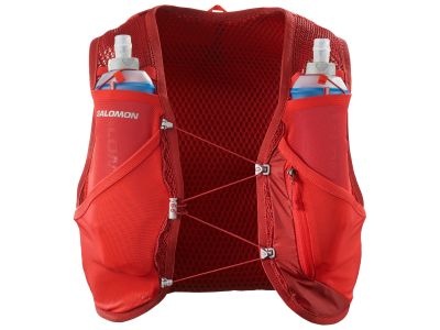 Vestă Salomon ACTIVE SKIN 8 SET, 8 l, dalie roșie/roșu cu risc ridicat