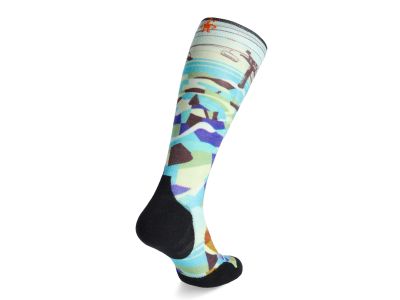 Smartwool SKI TC BEAR COUNTRY PRINT OTC podkolienky, capri