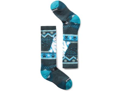 Smartwool K WINTERSPORT FC PLR BR PTRN OTC Kindersocken, Dämmerung