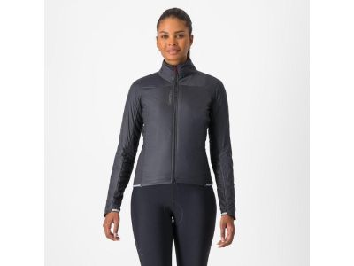 Castelli FLY DIRECT W Damenjacke, hellschwarz