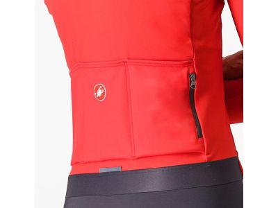 Castelli ESPRESSO THERMAL W women&#39;s jersey, hibiscus