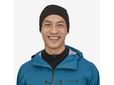 Patagonia Overlook Merino Wool Liner Beanie hat, black