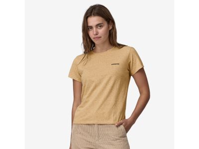 Patagonia P-6 Logo Responsibili-Tee women&#39;s t-shirt, beeswax tan