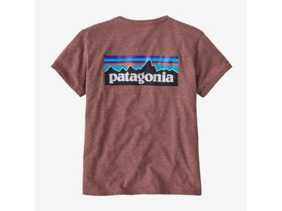 Patagonia P-6 Logo Responsibili-Tee women's t-shirt, dulse mauve