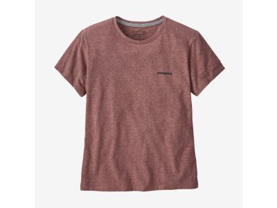 Patagonia P-6 Logo Responsibili-Tee women's t-shirt, dulse mauve