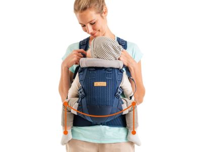 VAUDE Amare baby carrier, gray