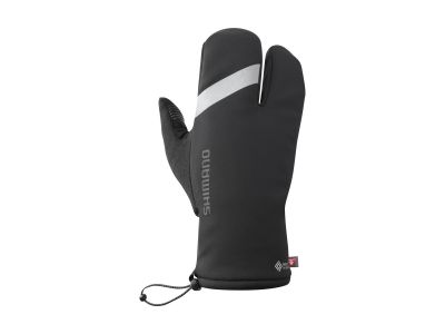 Shimano WINDSTOPPER PRIMALOFT 2x2 Handschuhe, schwarz