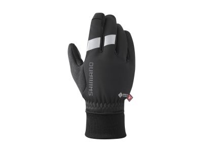 Shimano WINDSTOPPER PRIMALOFT rukavice, čierna